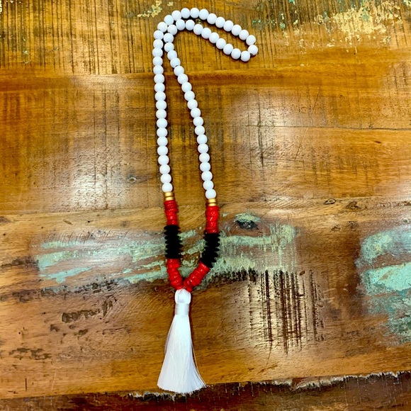 Hand Crafted Jewelry - 🌾 SOLD Artisan Tassel Necklace